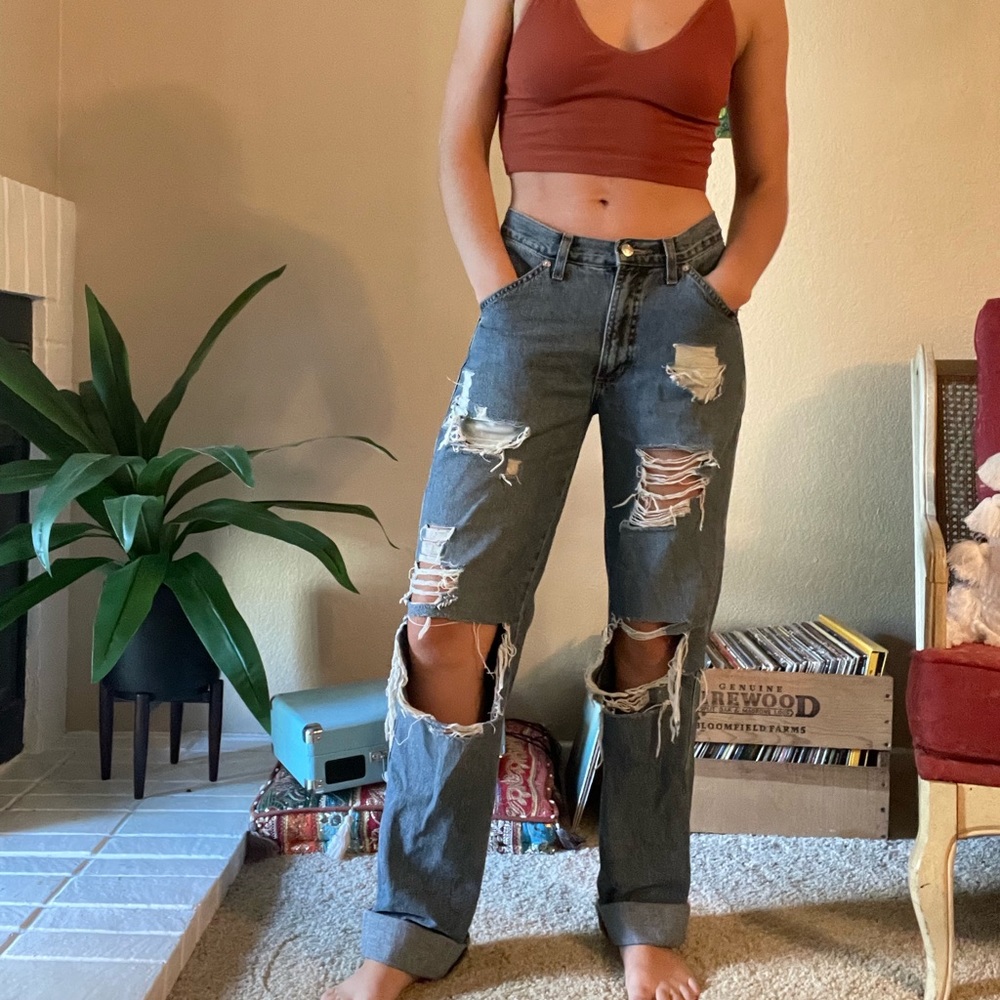 Vintage Rockies - relaxed fit distressed